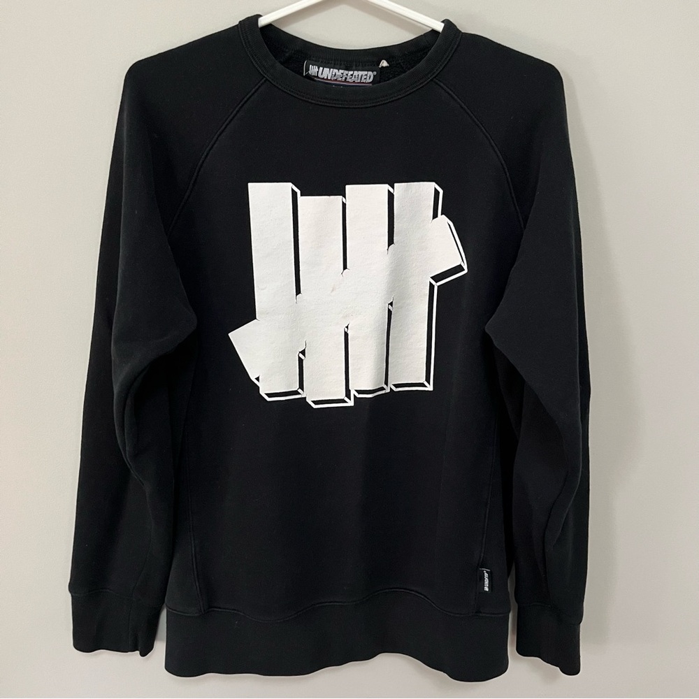 Undefeated Crew Neck Sweater Black